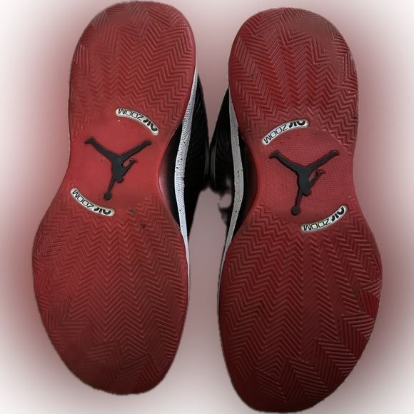 Nike Air Jordan 35 “Bred” Black Red Grey. Preowned - Picture 4 of 6